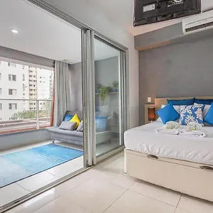 Apartamento Easy Star - Praticidade E Conforto No Coração Do Brooklin - Ak02h, São Paulo